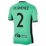 Günstige Fußballtrikots Atlético Madrid JM Gimenez 2 3rd trikot 2023-24 Kurzarm